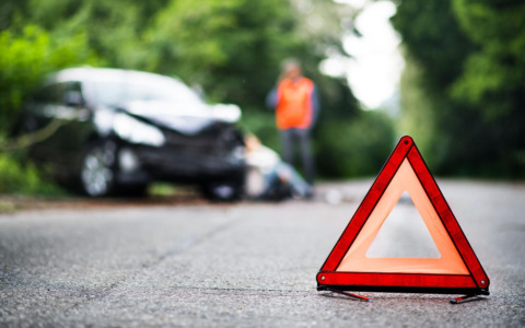 Auto contro il guard rail sull’A10 vicino a Ventimiglia